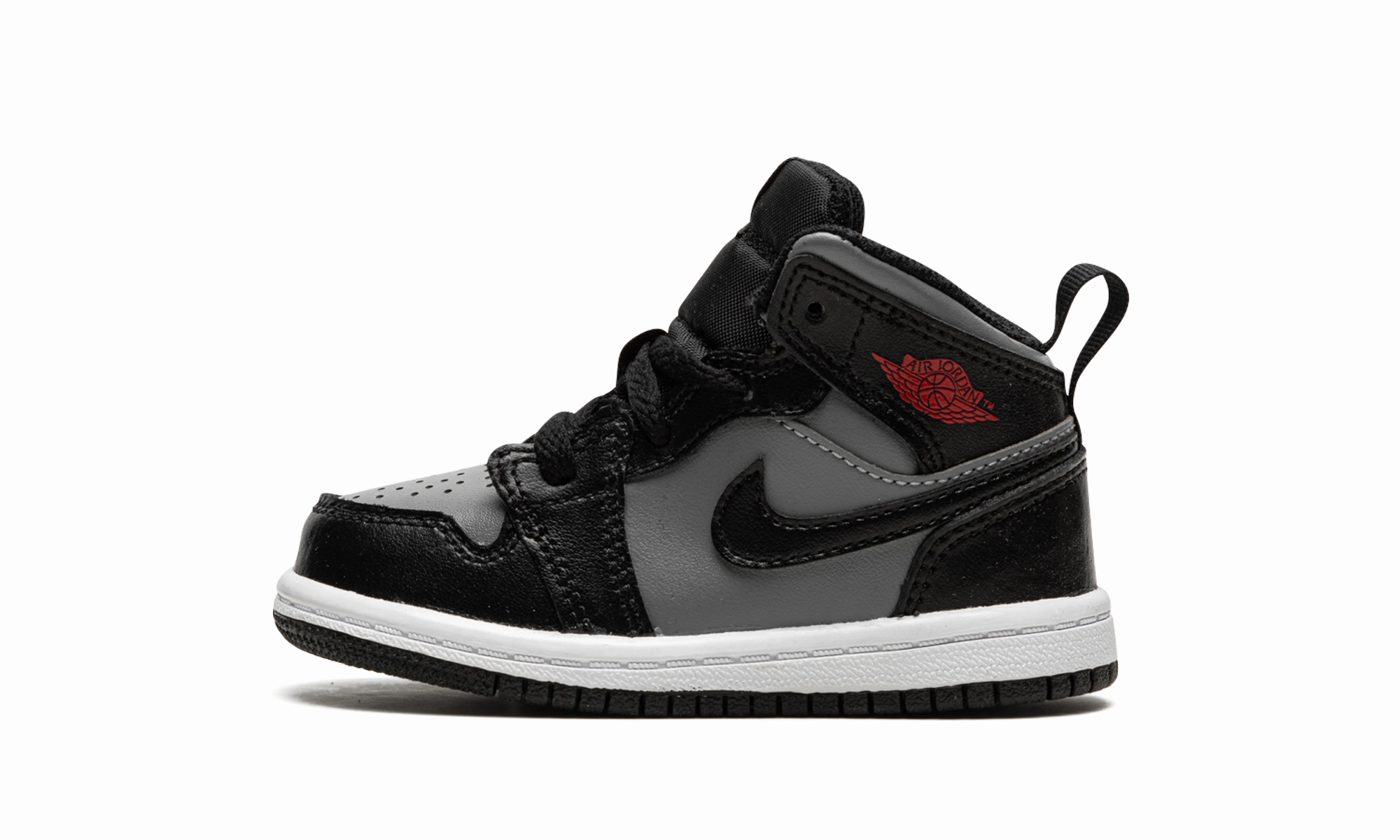 Back Slot Time Saver Jordan 1 Mid TD "Shadow / Red" Trouble Solved