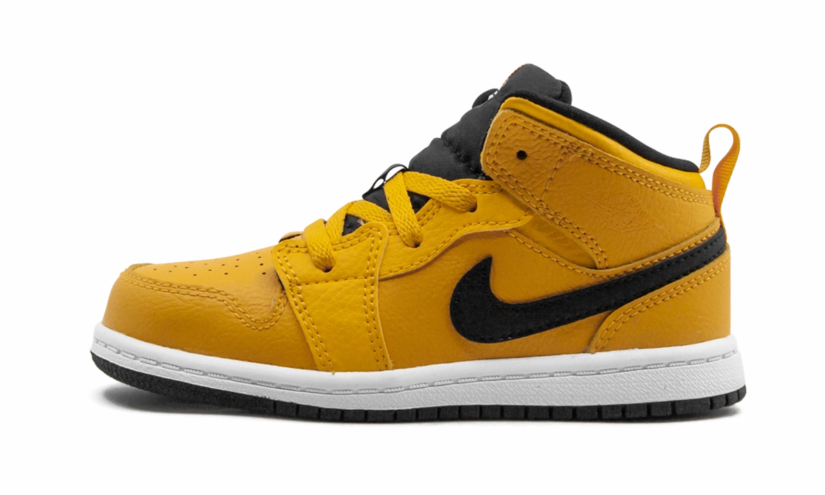 Next-Level Comfort Todays Must-Grab Air Jordan 1 Mid TD "University Gold" Crafted with Care Waterproof & Durable