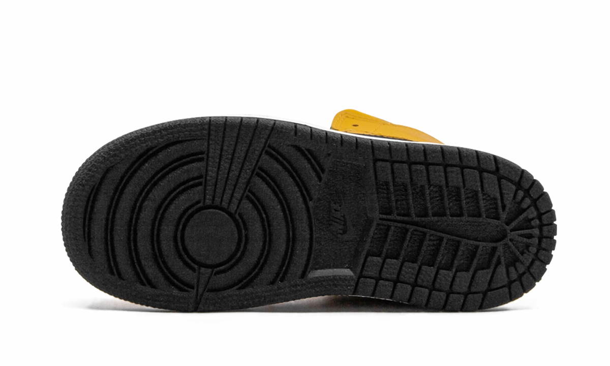 Versatile Functionality Air Jordan 1 Mid TD "University Gold" Faux Leather