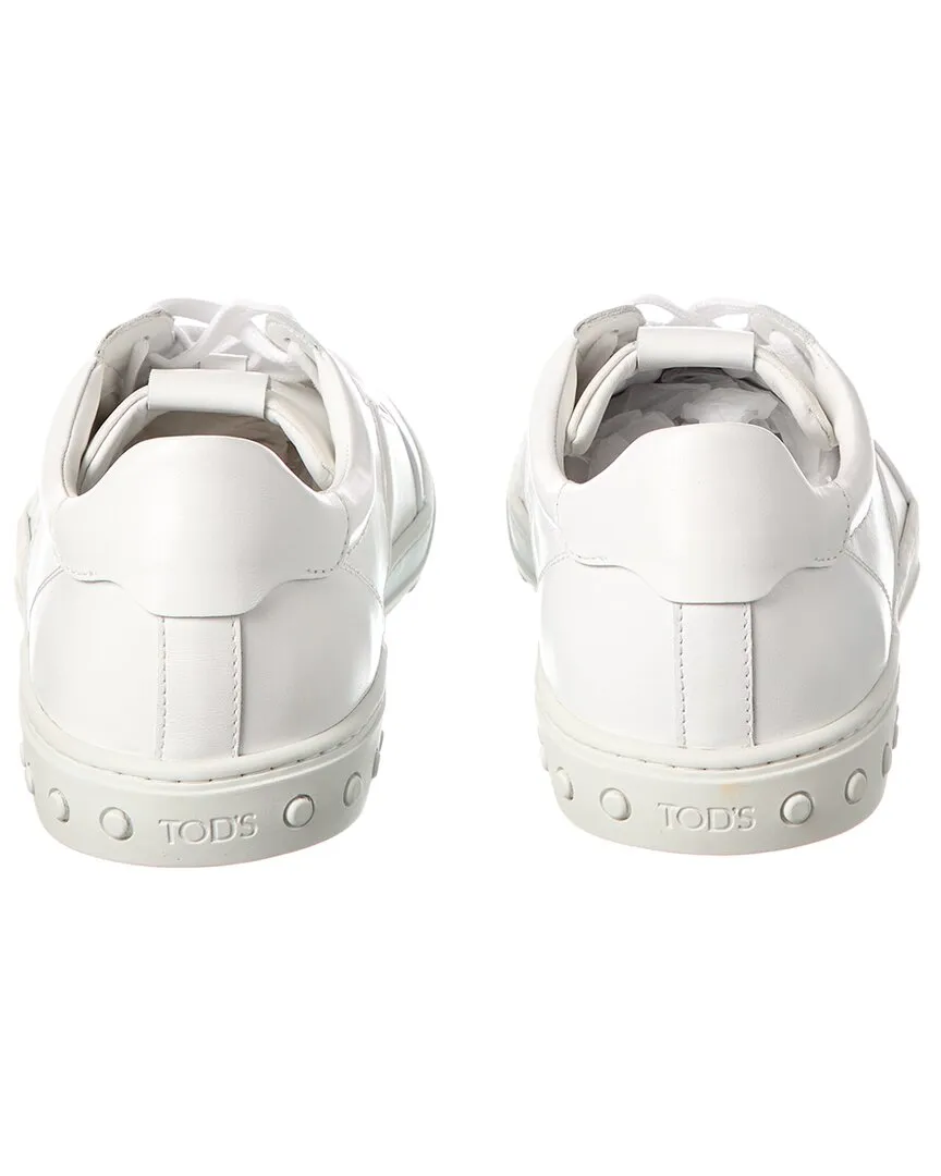 TOD's T Laterale Sport Leggero Leather-Trim (Authentic Pre-Loved)