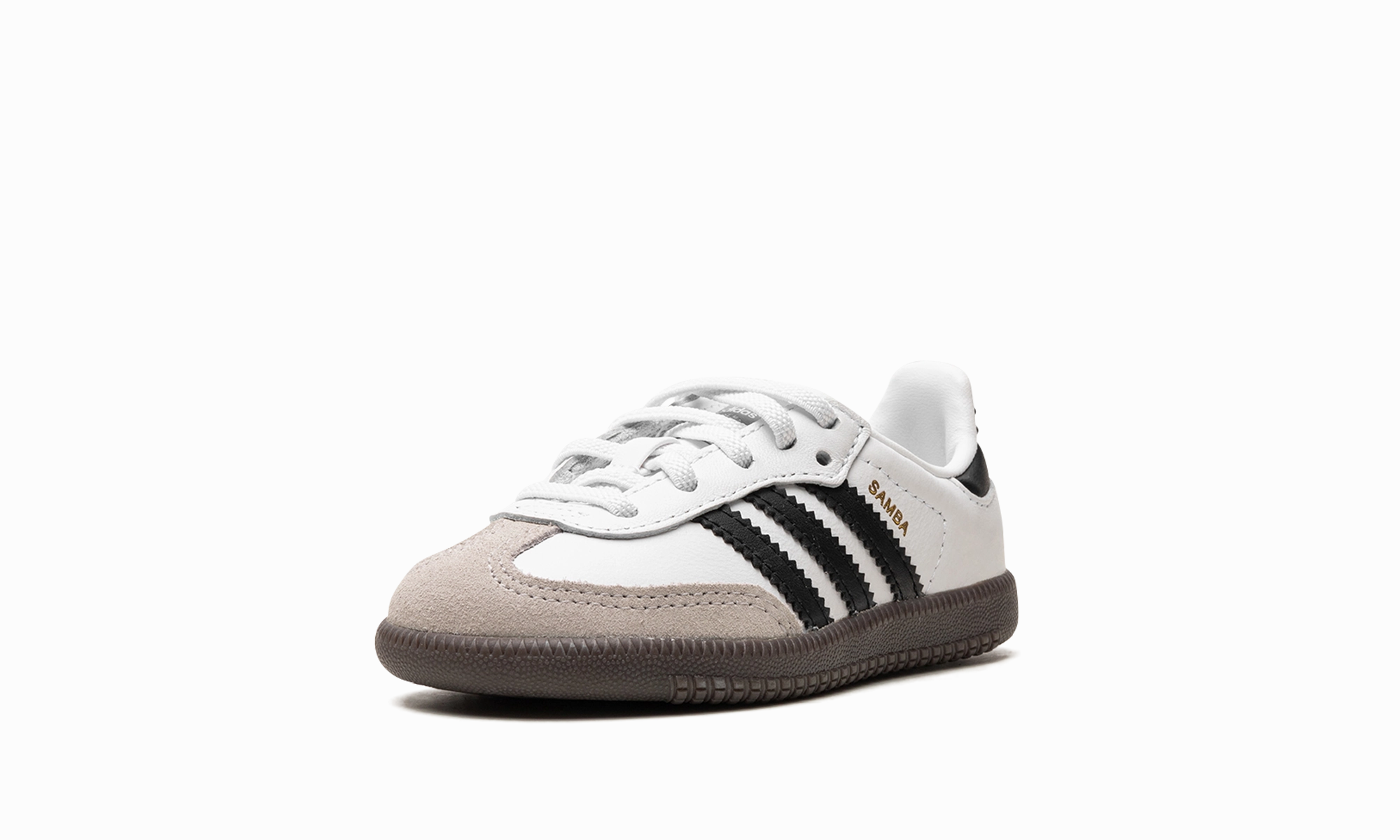 Samba OG 1 TD "White Black Gum" Perfect For Daily Use, Waterproof & Durable, Patent Leather