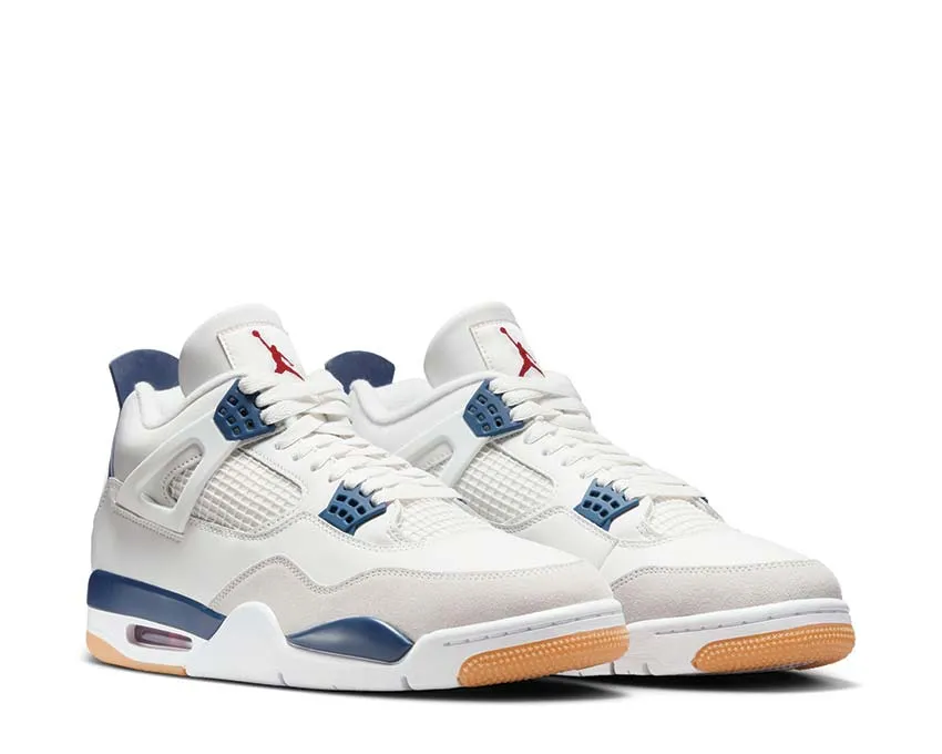 Gym Tote Bag With Shoe Compartment Air Jordan 4 Retro SB Navy