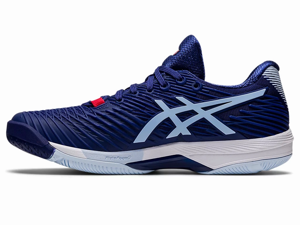 Asics Women's Solution Speed FF 2 (Dive Blue/Soft Sky) Everyday, Portable & Rechargeable, Inspired By Nature