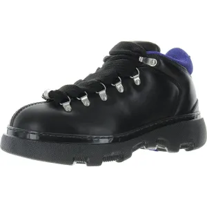Trek Mens Lace-Up Leather Hiking Boots
