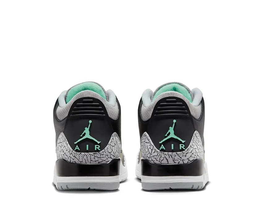 Trusted Quality Air Jordan 3 Retro "Green Glow" Top Handle