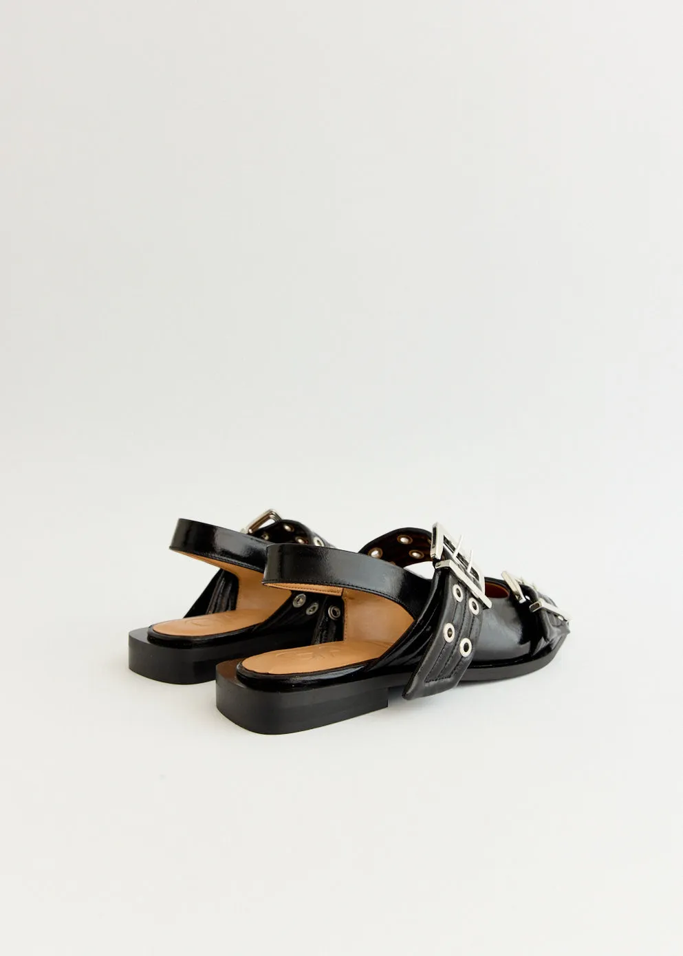 Designed For Movement Chunky Buckle Ballerinas Affordable And Reliable