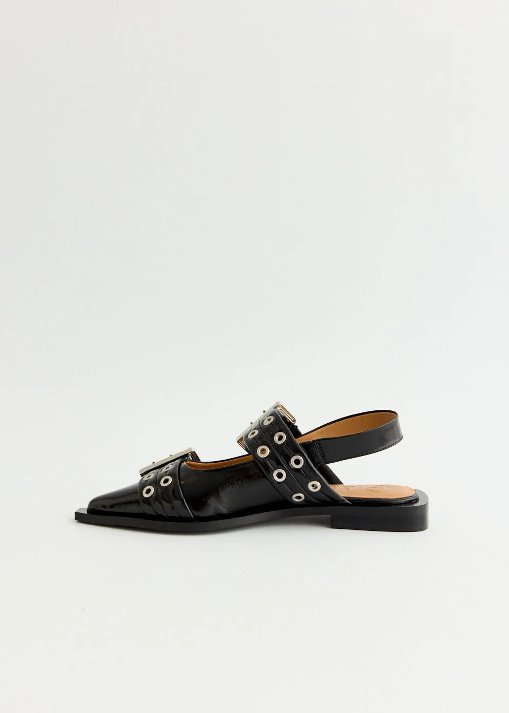 Chunky Buckle Ballerinas Tailored Just For You