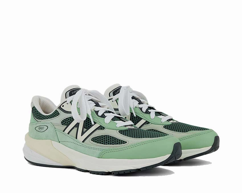 New Balance 990v6 Made in USA "Natural Mint" Magnetic Closure, Minimalist Vibe