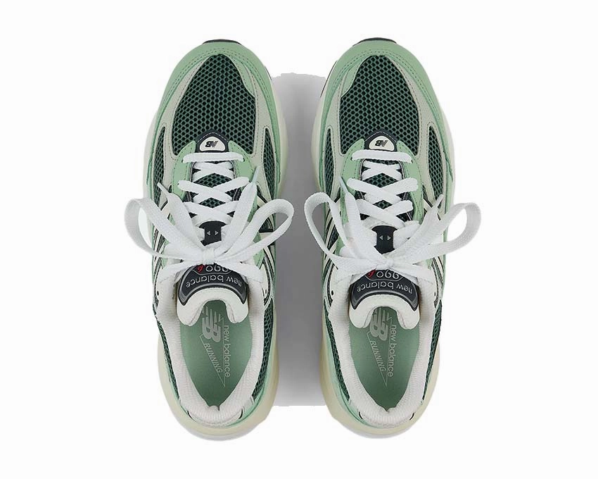Fold-Over Flap New Balance 990v6 Made in USA "Natural Mint"