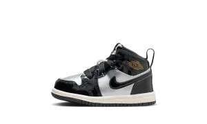 Trendy Jordan 1 Mid SE TD "Black Metallic Silver Sail Metallic Gold" Few Pieces Remaining Compact And Powerful