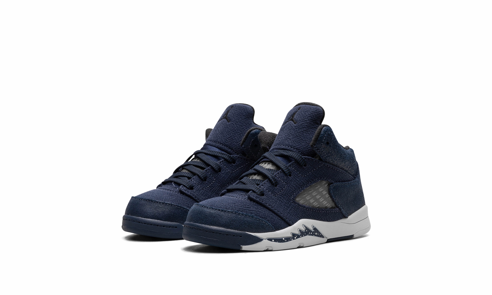 AIR JORDAN 5 RETRO TD "Midnight Navy (2023)" Outfit For The Weekend, Satin, Add To Cart