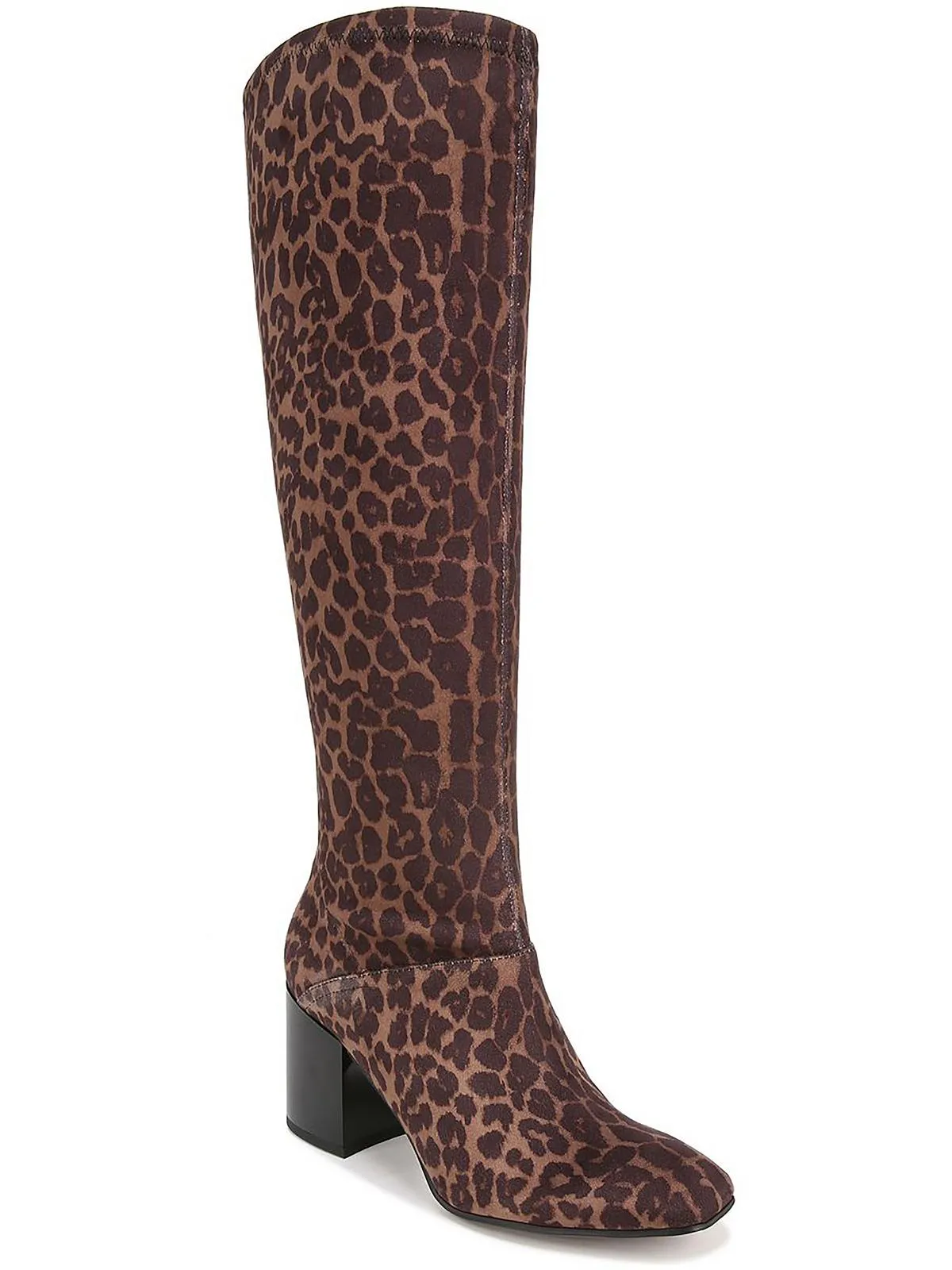 Tribute Womens Faux Leather Square Toe Knee-High Boots
