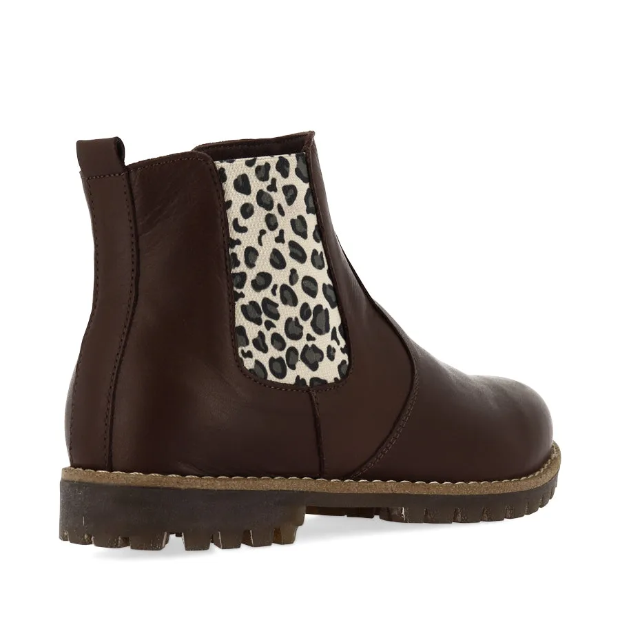 TRUCKIE - MOCAH/LEOPARD LEATHER