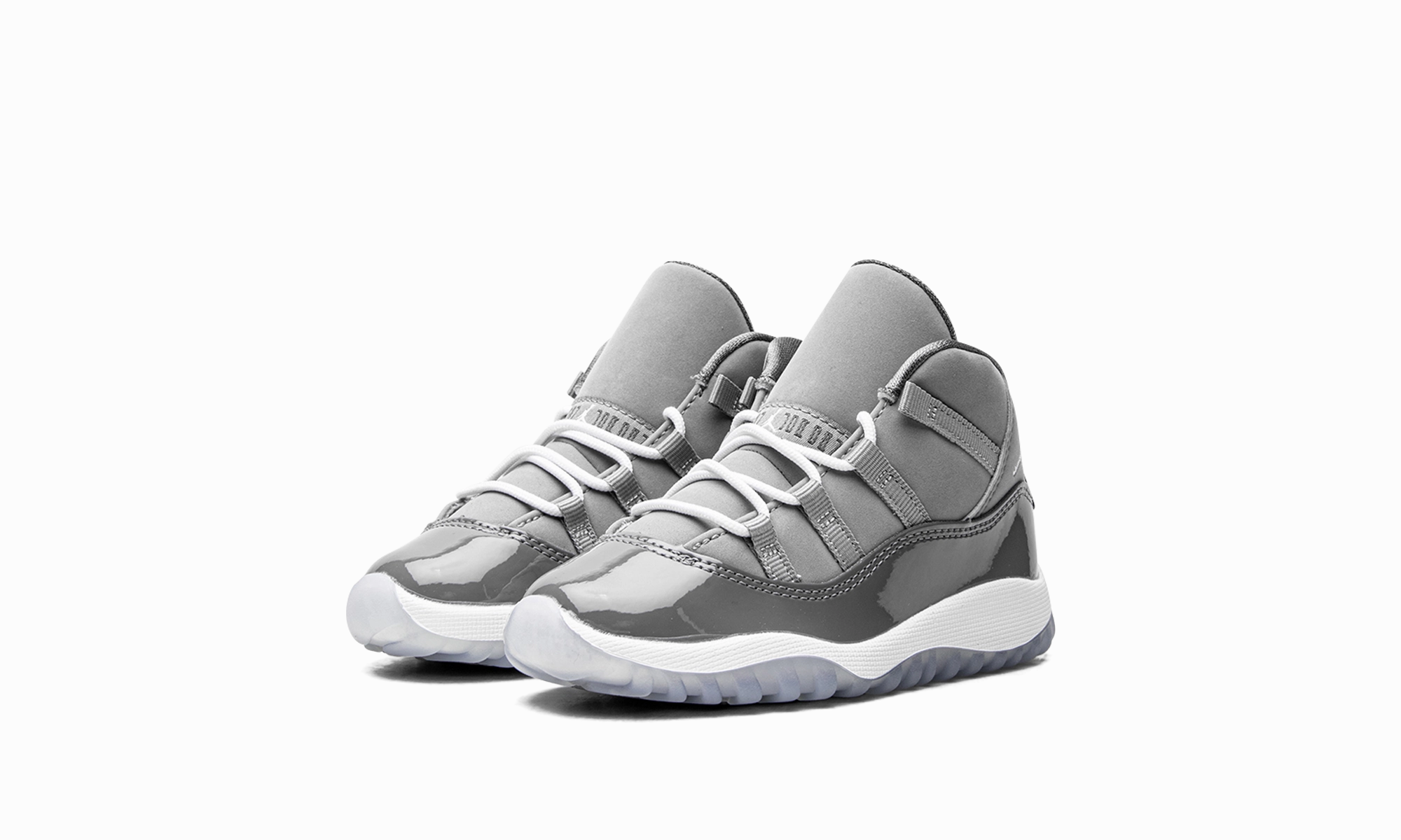 Designer Leather Handbag For Women, Back Slot Jordan 11 Retro TD "Cool Grey 2021"