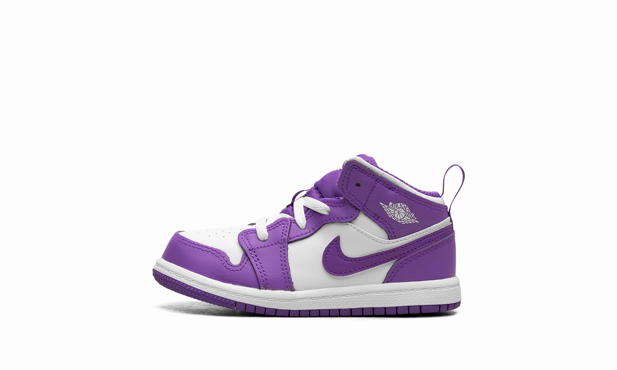 Try Now First Jordan 1 Mid TD "Purple Venom" Standard quality deal Custom Fit Available, Large Duffel Bag For Weekend Trips, Transparent Pvc