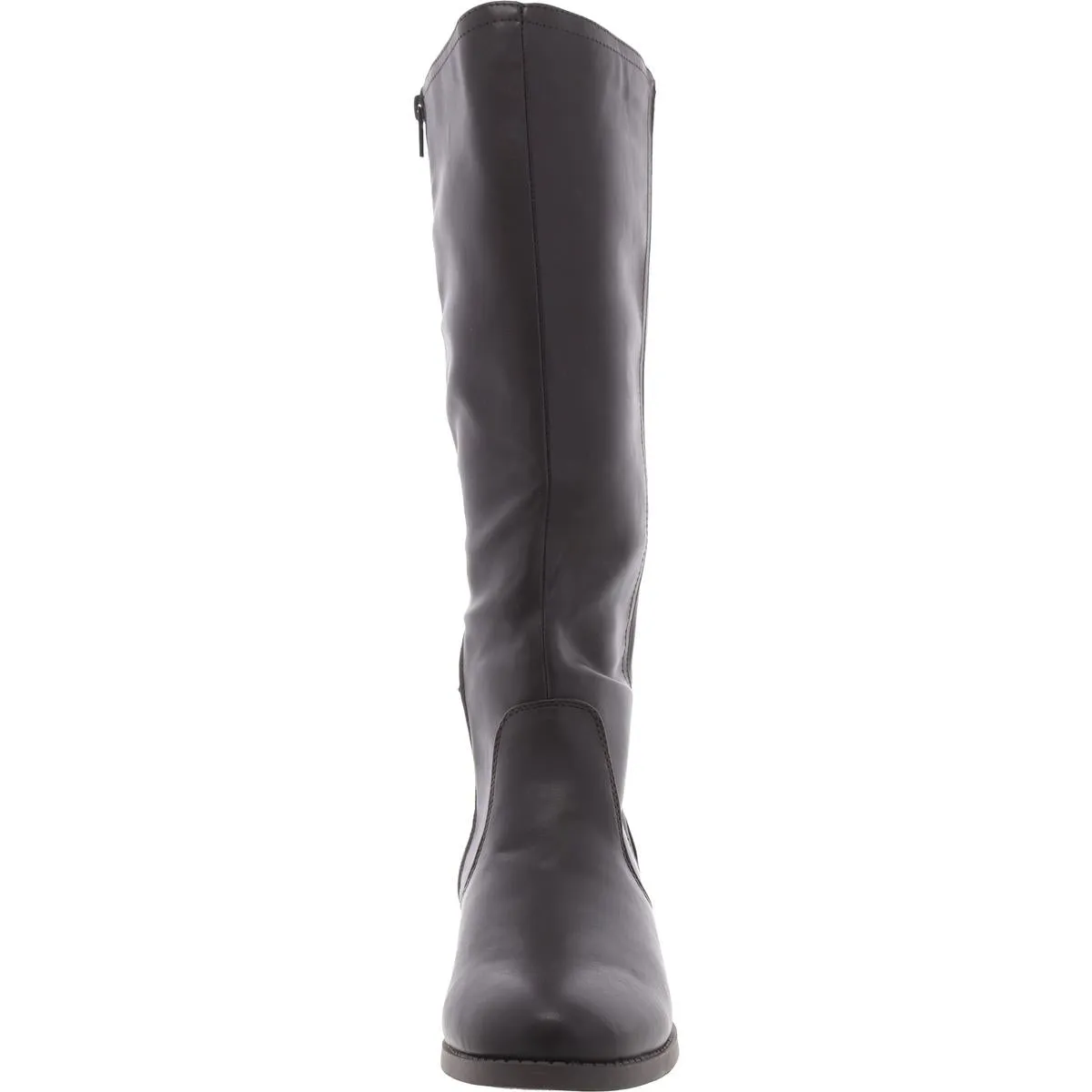 Tucker Plus Womens Zipper Manmade Knee-High Boots