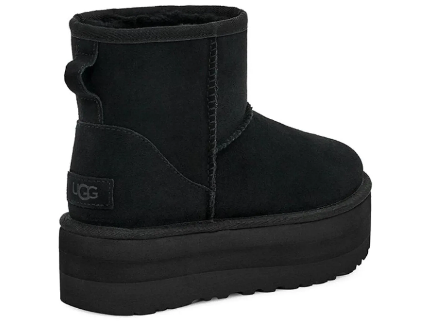 UGG: Classic Mini Platform in Black