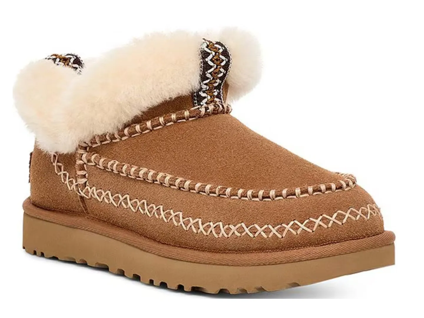 Ugg: Classic Ultra Mini Alpine in Chestnut
