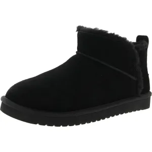 ULTRA MINI Womens Faux Fur Lined Suede Winter & Snow Boots