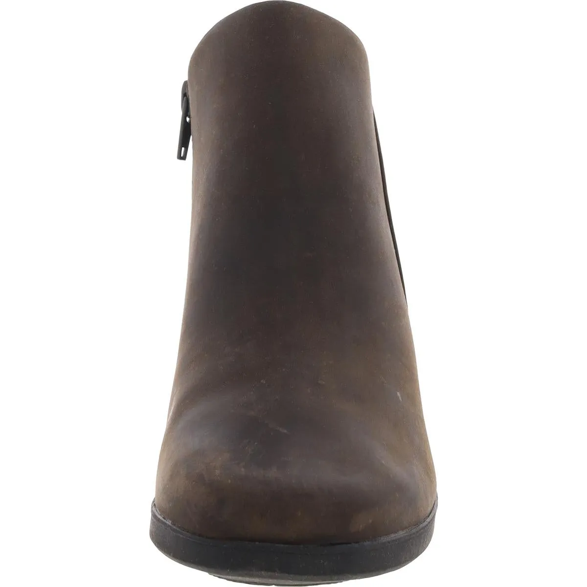 Un Lindel Zip Womens Leather Embossed Ankle Boots