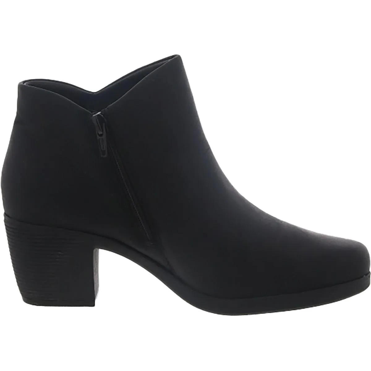 Un Lindel Zip Womens Leather Embossed Ankle Boots