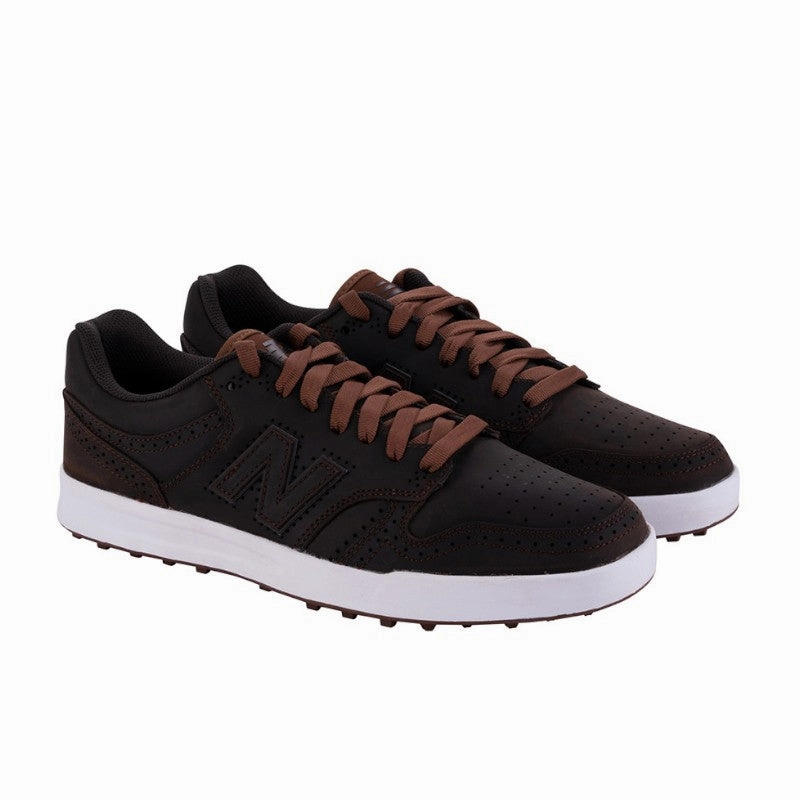 Collapsible New Balance 480 SL Leather Golf Shoes Travel-Friendly