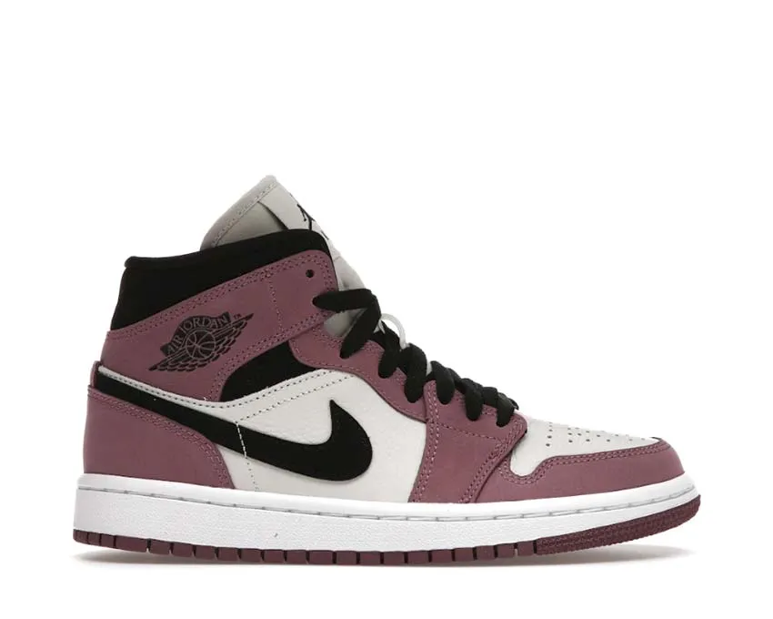 Travel Ready Unique Design Air Jordan 1 Mid SE Creativity-boosting deal Vintage Leather Shoulder Bag