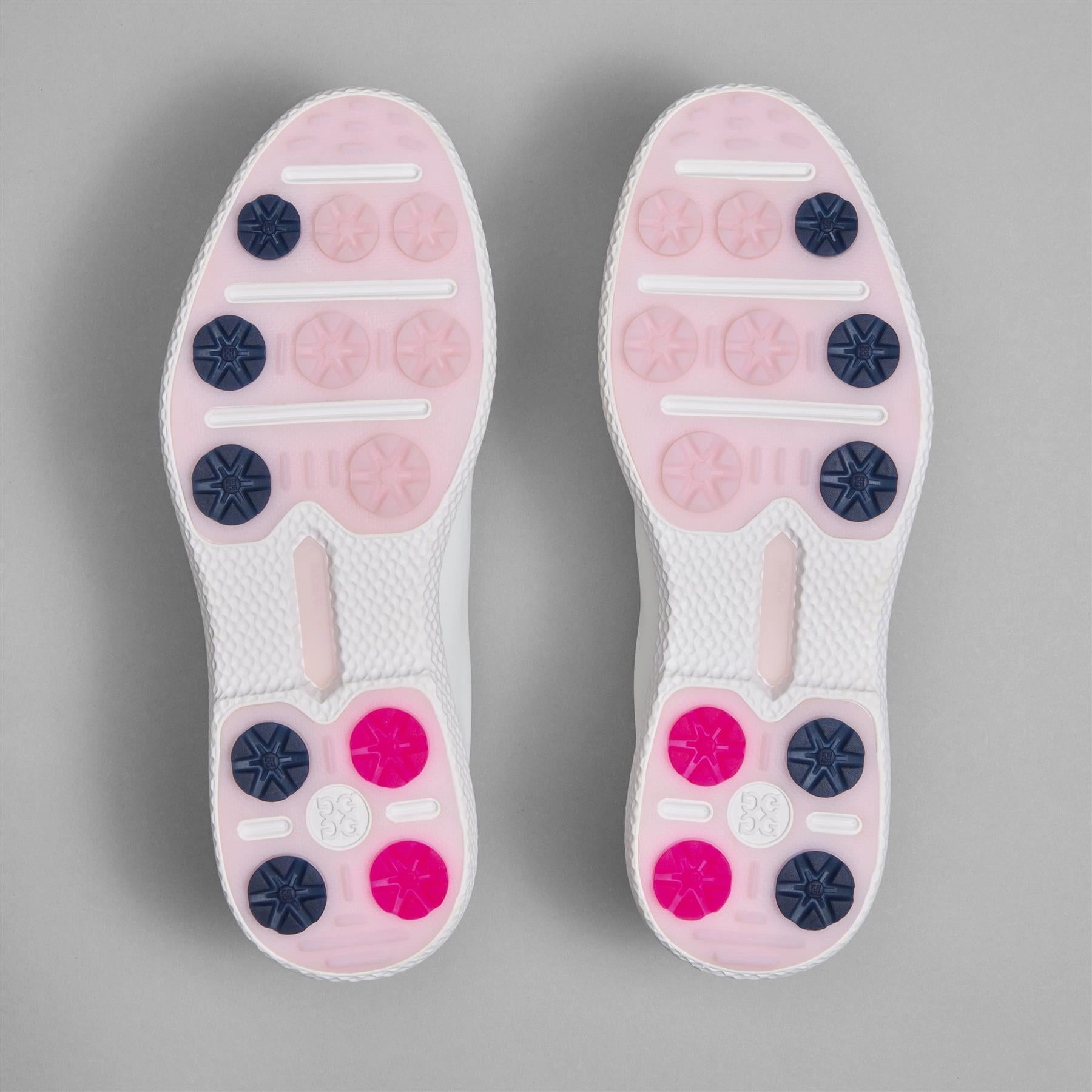 Elevate Every Day, Lightweight Design, Bold Choice, Great Price GALLIVAN2R Brogue Golf Shoes Snow/Blush
