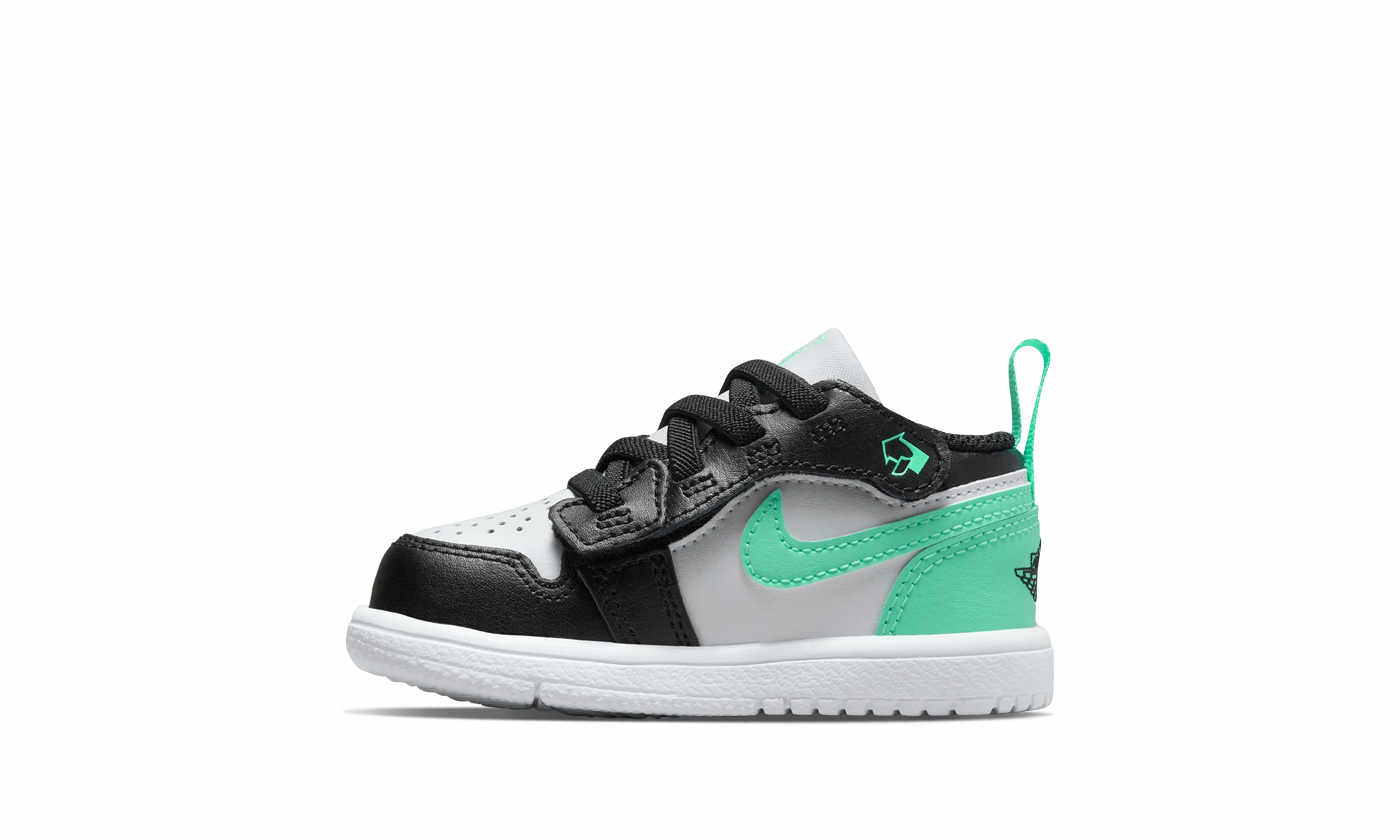 Built With Purpose Up-to-Date Tech Air Jordan 1 Low Alt TD "White Green Glow" Rave Reviews