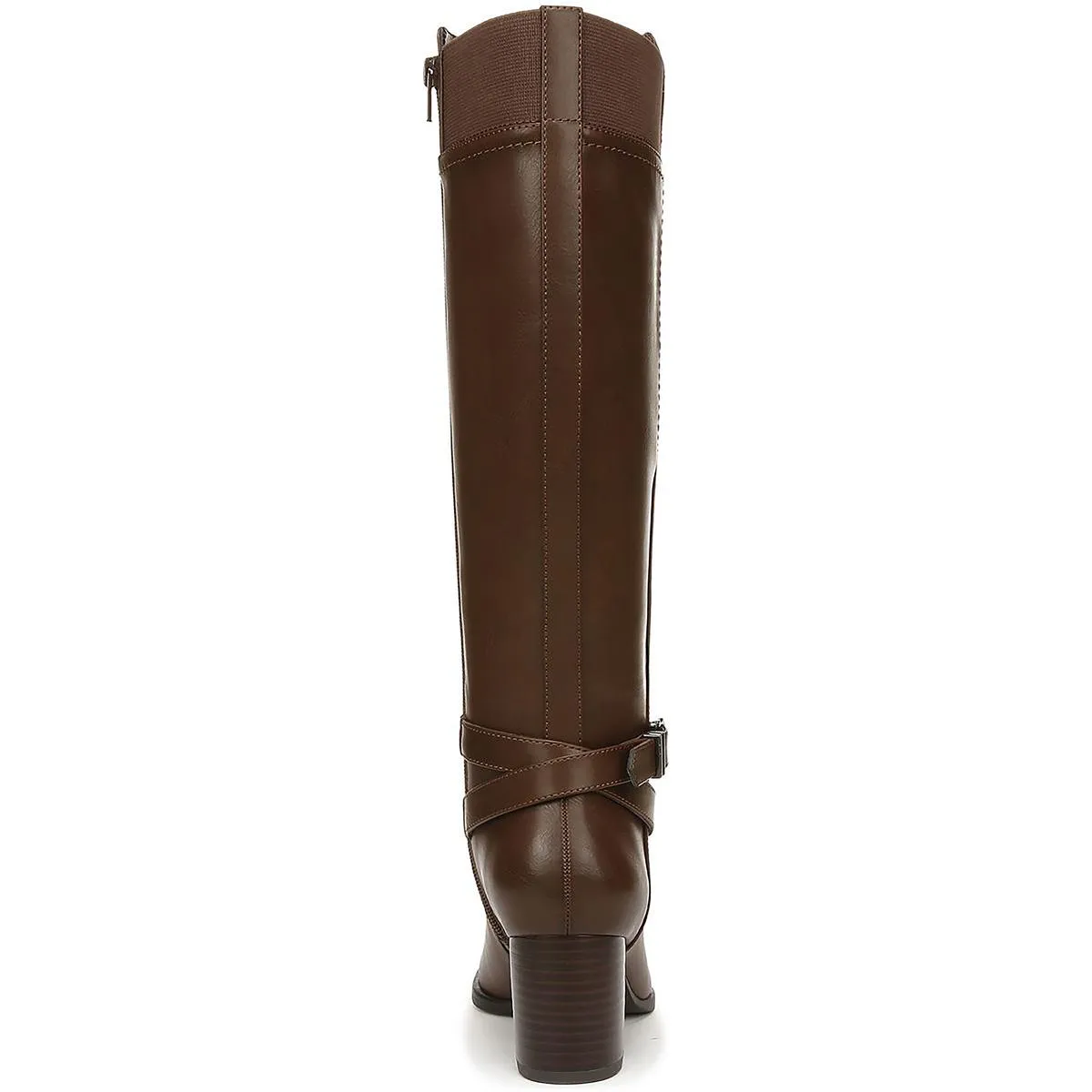 UPTOWN Womens Faux Leather Tall Knee-High Boots