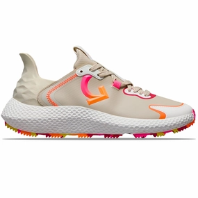 Chain Strap User-friendly deal MG4X2 Hybrid Golf Shoes Stone/Multi Vegan Leather