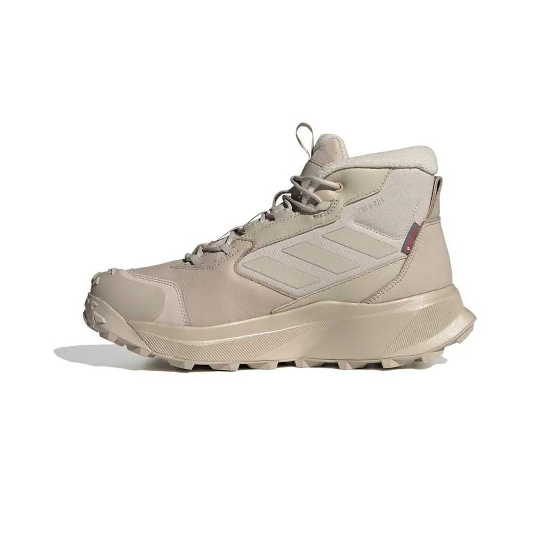 adidas - Unisex Terrex Winter Leather Mid Cut RAIN.RDY Boots (ID3436) Perfect Fit, Bold And Unique, White Canvas Tote Bag