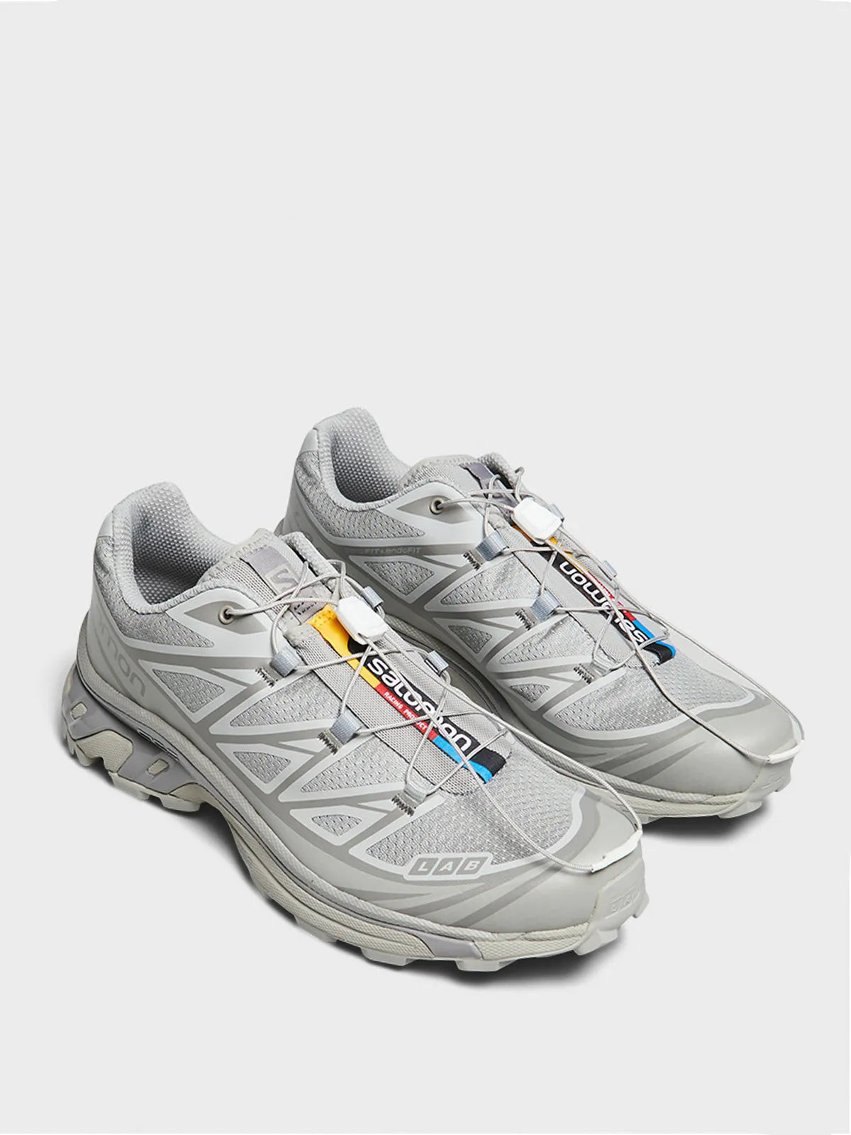 Bold And Unique XT-6 Sneakers in Ghost Gray, Ghost Gray and Gray Flannel