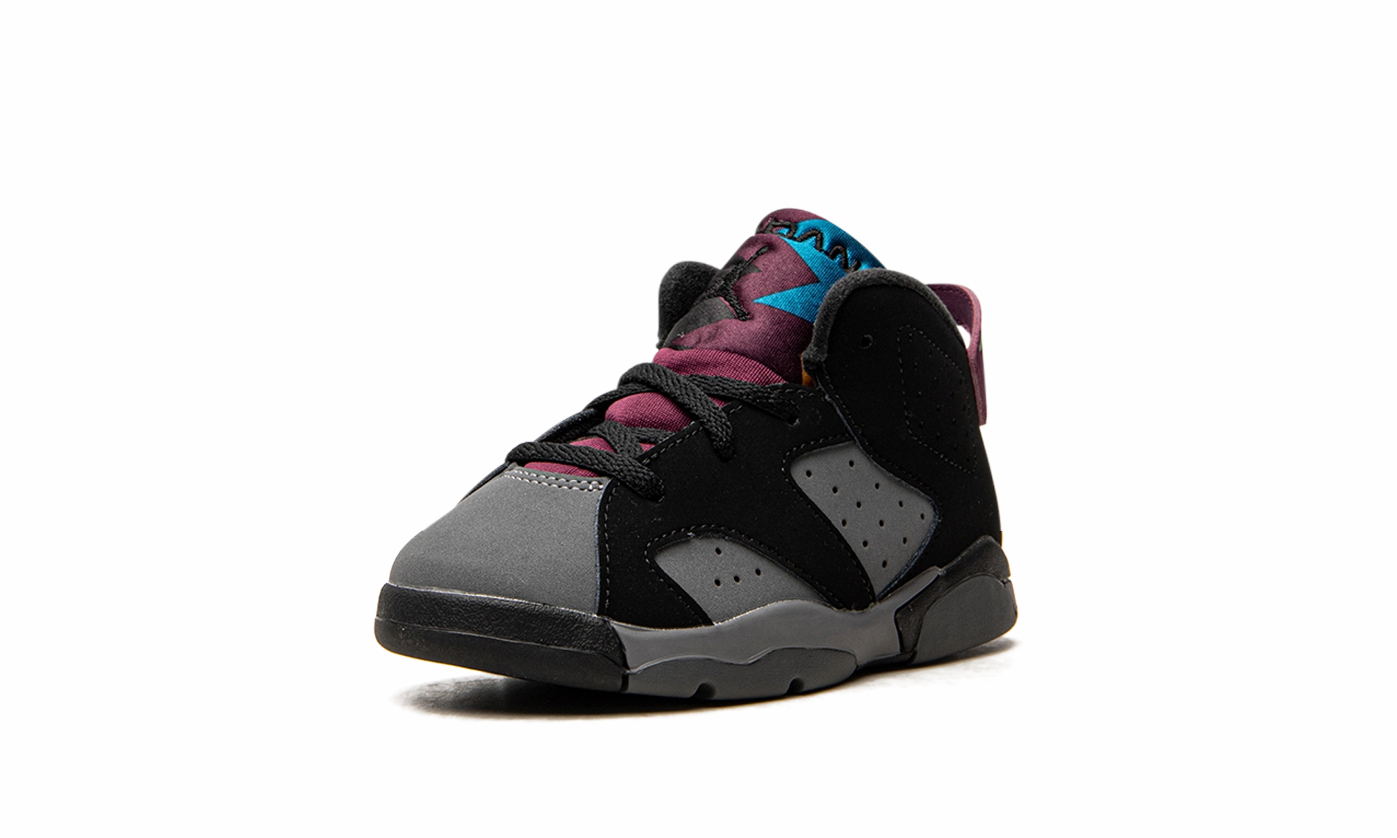 Air Jordan 6 Retro TD "Bordeaux" Versatile Everyday Style, Brown Leather Duffel
