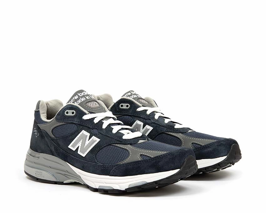 New Balance 993 Made In USA "Navy" Faux Leather