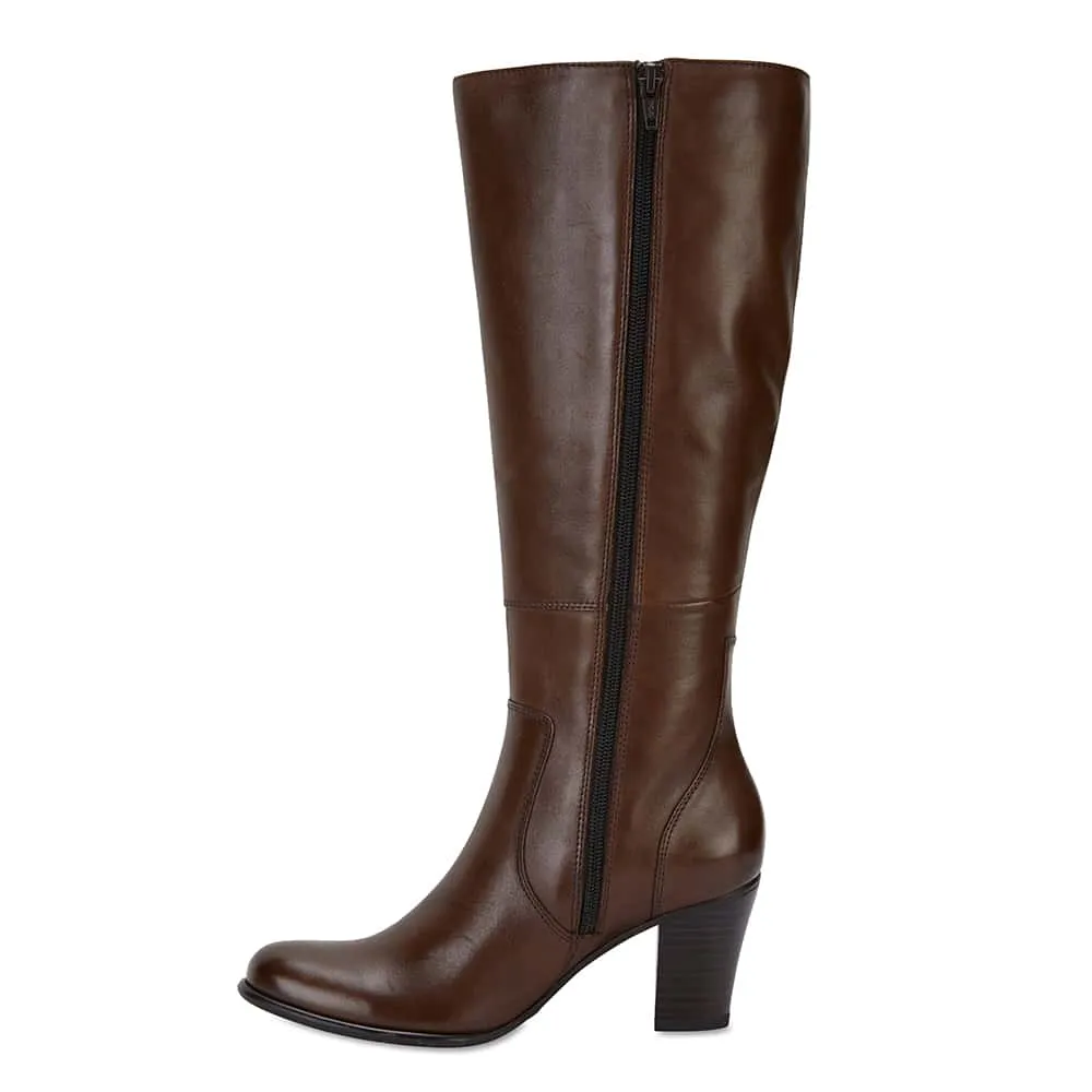 Victor Boot in Brown Leather