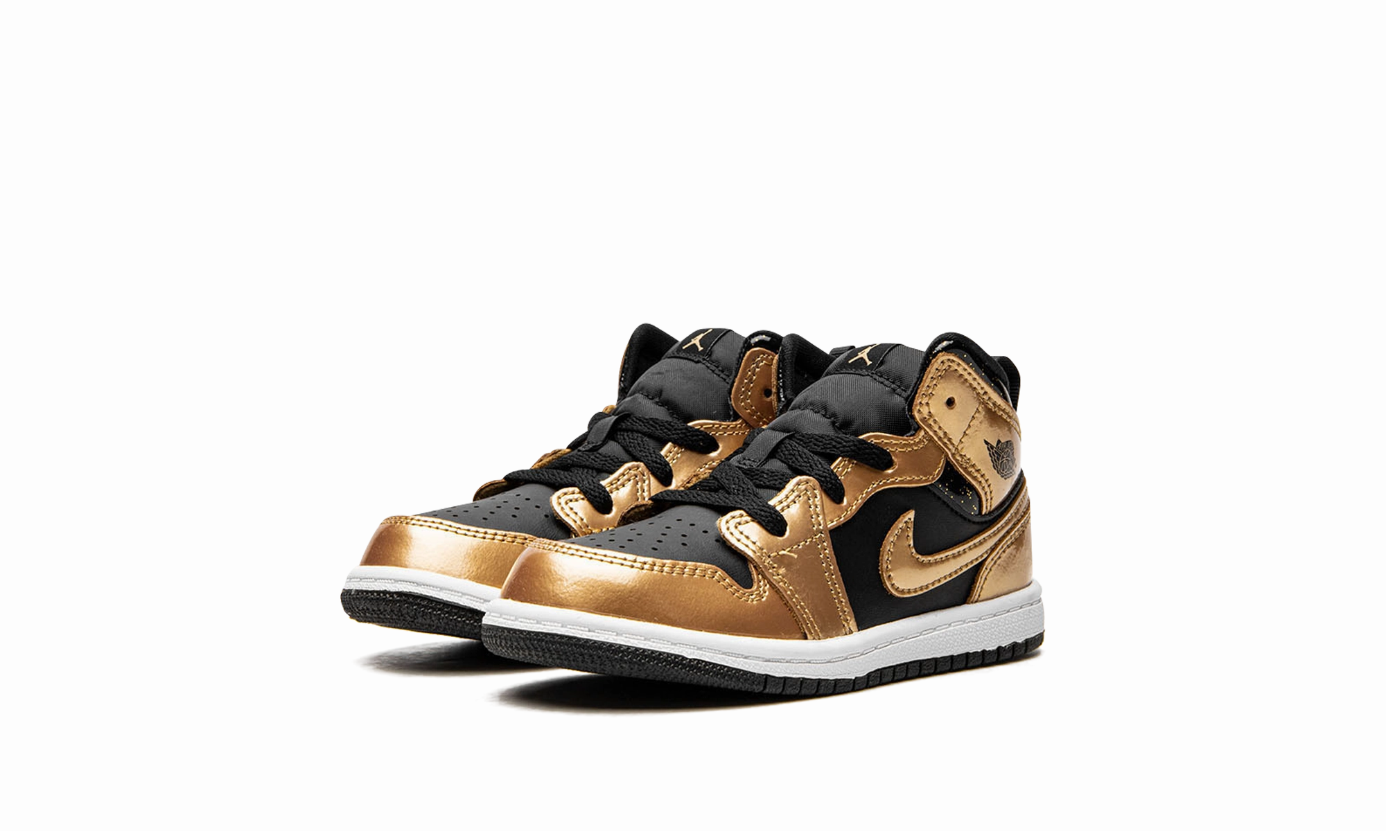 From Desk To Dinner Jordan 1 Mid Se TD "Black / Metallic Gold"