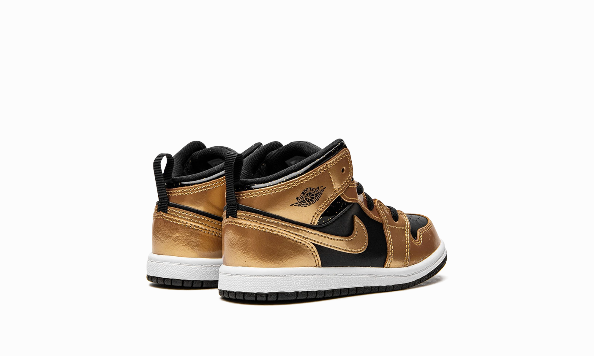 Jordan 1 Mid Se TD "Black / Metallic Gold" Buy Smart, Metallic Leather, Superior Materials