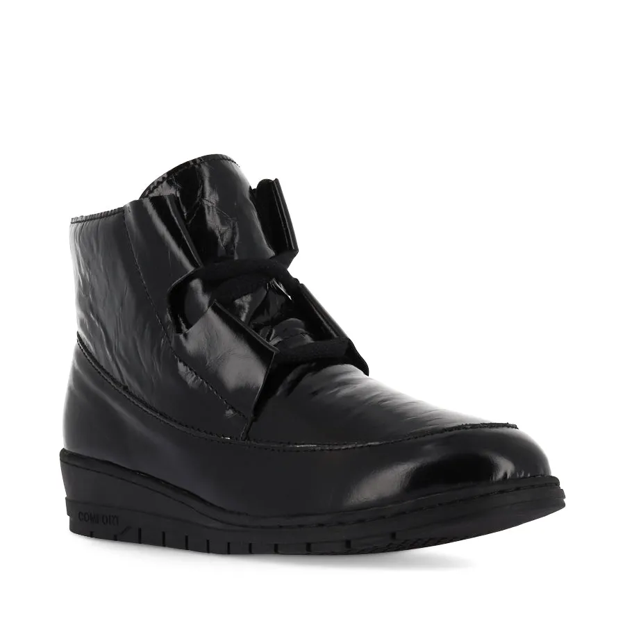 VOLUME - BLACK CRUSH PATENT LEATHER