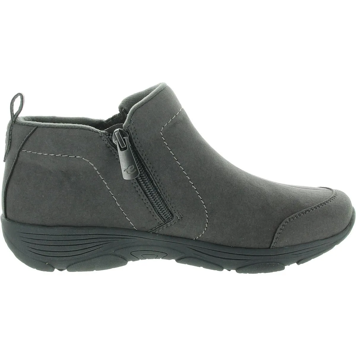 Vony 2 Womens Zipper Faux Suede Booties