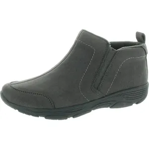Vony 2 Womens Zipper Faux Suede Booties
