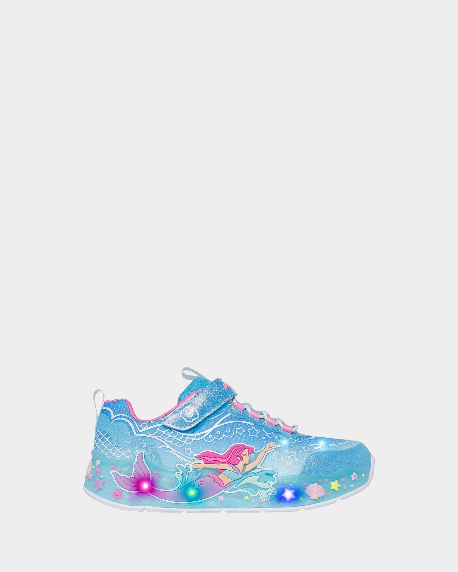 Water Bottle Pocket Mermaid Dreams Yth G Blue Multi