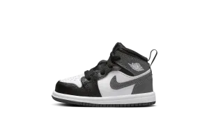 Satin, This Is A Steal Wedding season deal Jordan 1 Mid TD "Black White Iron Grey" Military discount