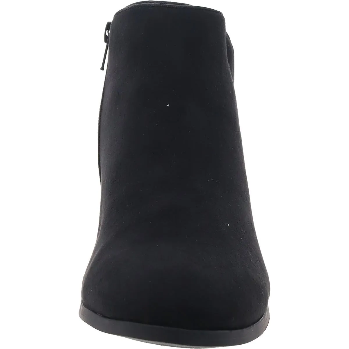 Wileyy Womens Solid Zippered Booties