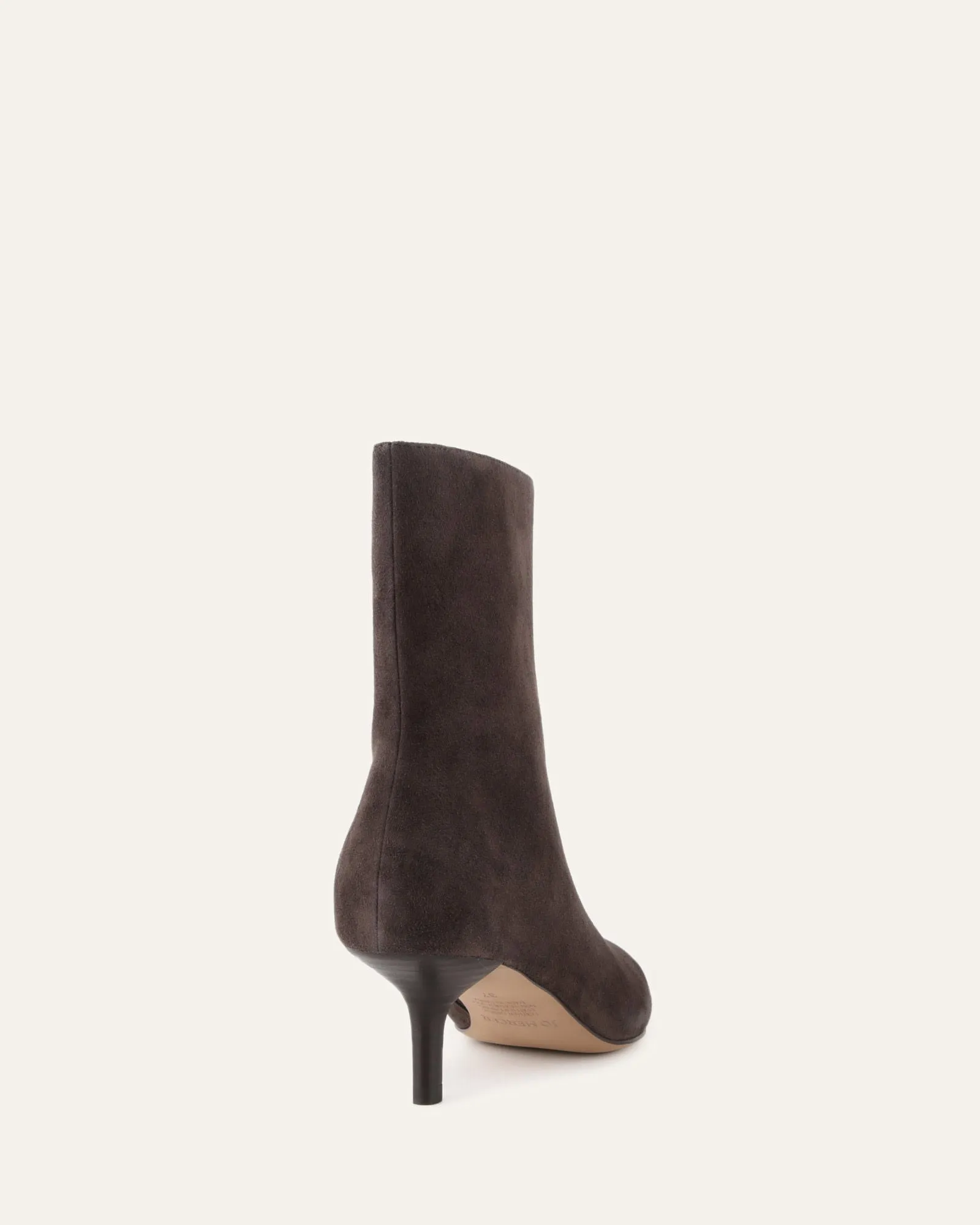 WINNIE MID ANKLE BOOTS BITTER CHOC SUEDE