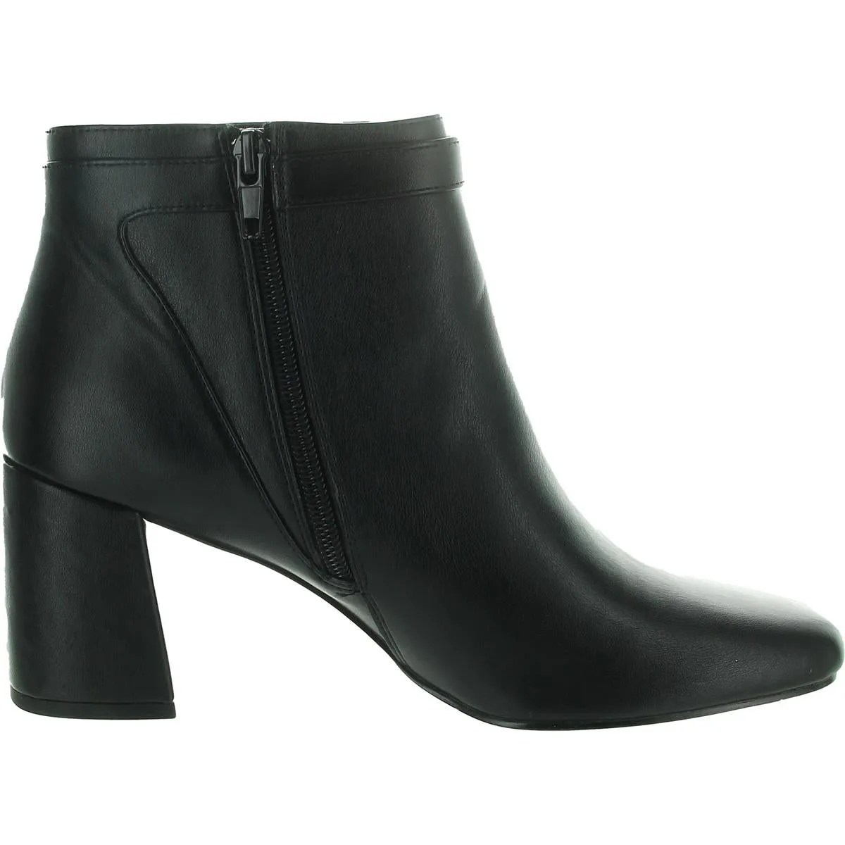 Winnipeg Womens Buckle Faux Leather Ankle Boots