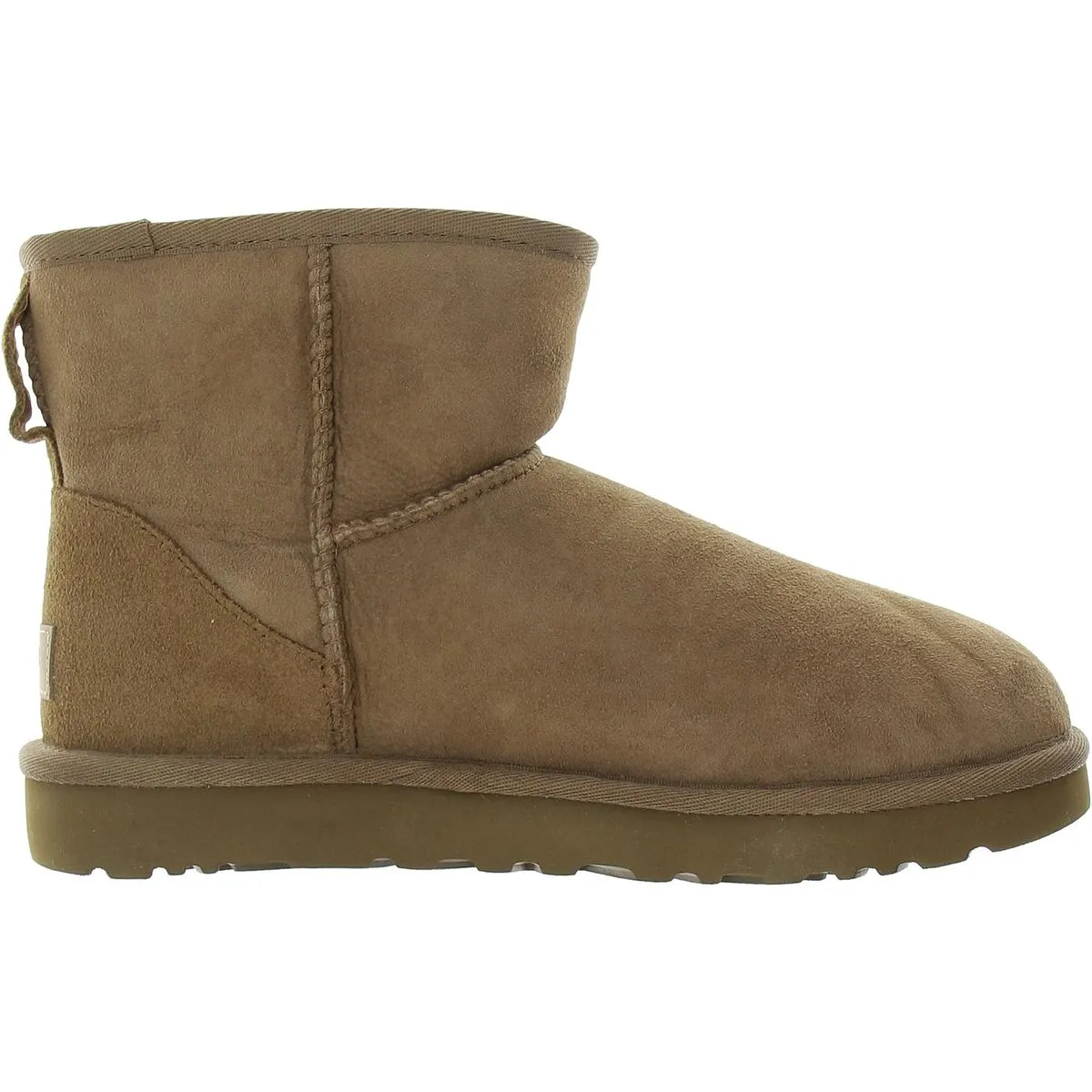 WNeumel Womens Zipper Wool Shearling Boots