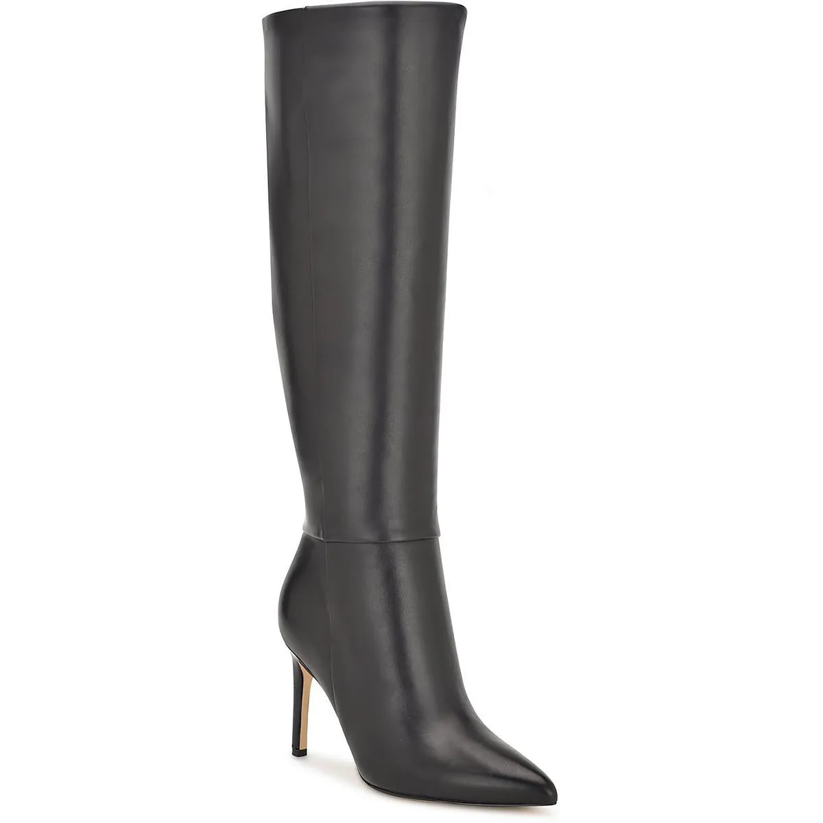 wnRICKY-WC Womens Solid Leather Knee-High Boots