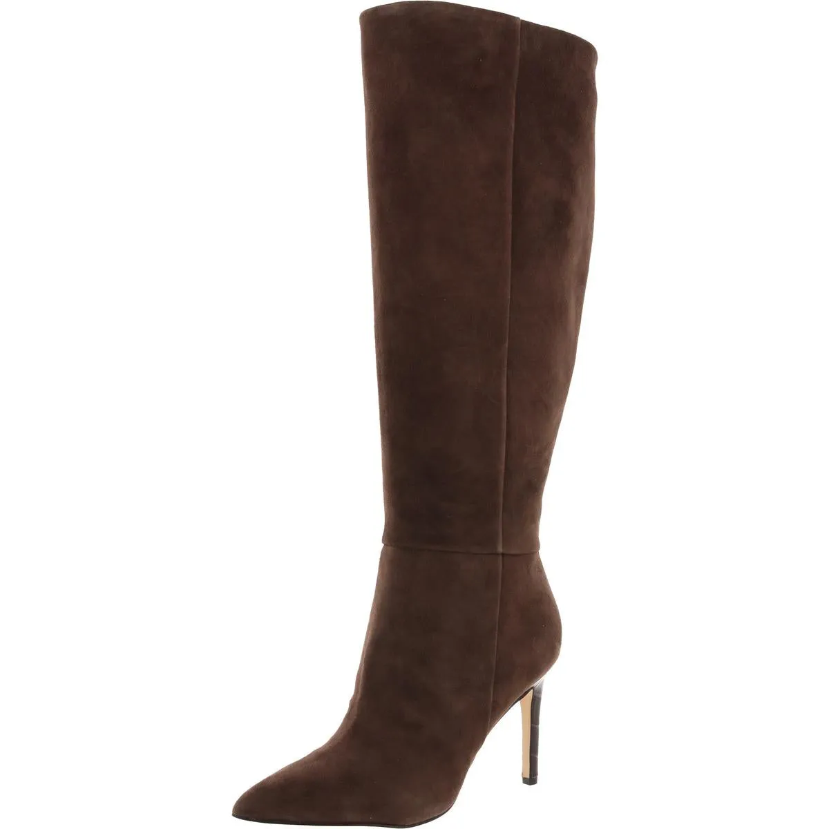 wnRICKY-WC Womens Solid Leather Knee-High Boots
