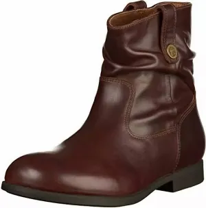 Women Sarnia Leather Boots In Espresso
